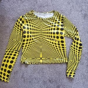 Retro O Mighty Long Sleeve Retro Rave Top